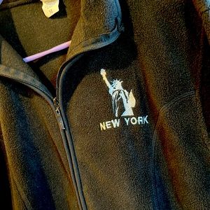 NY Statue of Liberty Full Zip Fleece